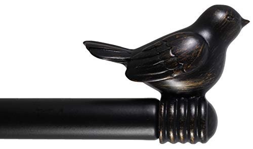 Bird Finial Curtain Rods