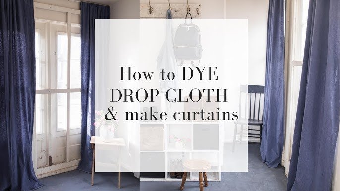 How to Dye Curtains at Home